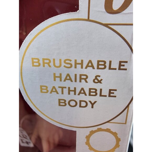 FAO Schwarz Drink and Wet Baby Doll with Brushable Hair and Bathable Body - Picture 7 of 10